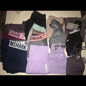 Huge gymshark lot small and medium